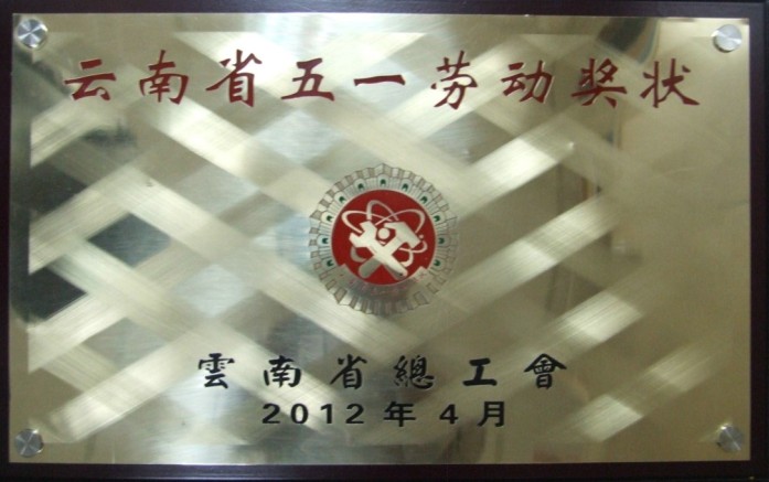 2012年榮獲云南省五一勞動獎 勞動獎勞動獎勞動獎勞動獎勞動獎勞動獎勞動獎勞動獎勞動獎勞動獎勞動獎勞動獎勞動獎勞動獎