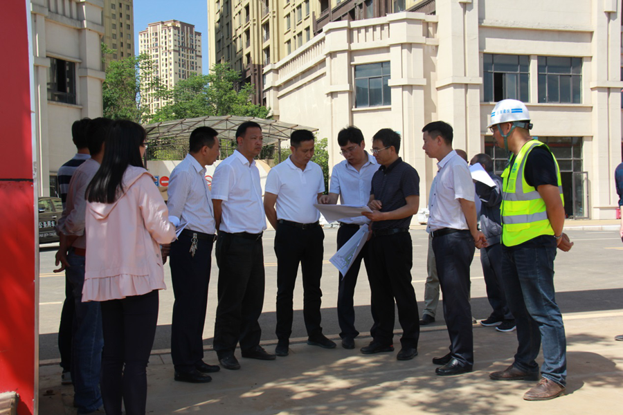 劉本芳調(diào)研宣威棚改項目