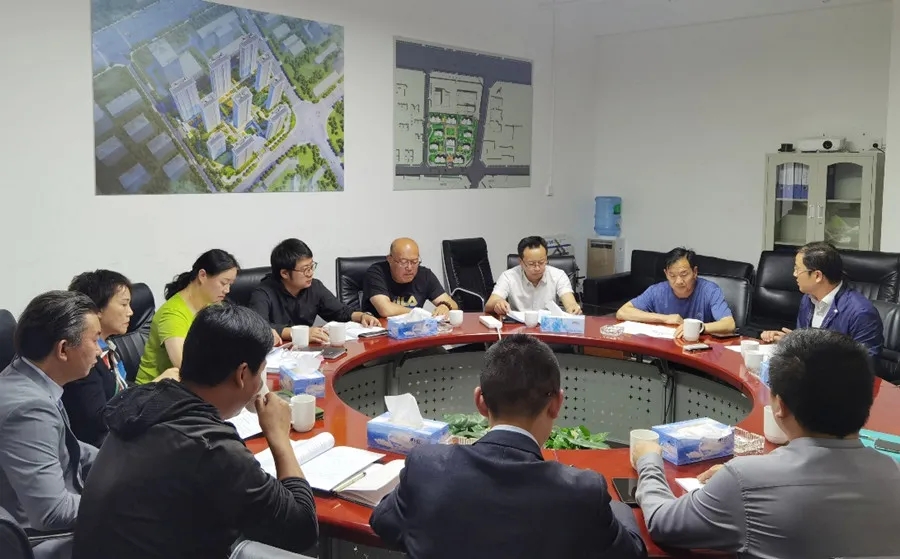 孟春柳、晏小標(biāo)到京鵬公司朝朝暮暮項(xiàng)目調(diào)研
