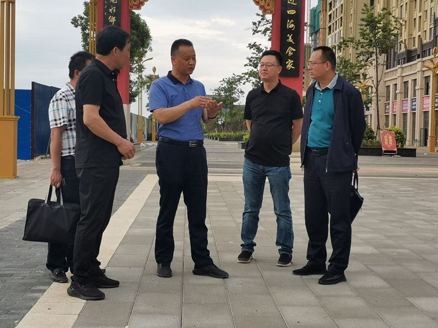 宣威市長許韶發(fā)到宣威項目調(diào)研