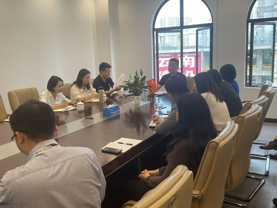 胡亞東到商銳公司作黨史學習教育專題宣講