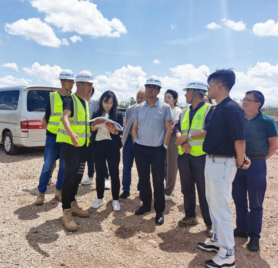 楊劍波到通泰公司安寧財(cái)大項(xiàng)目調(diào)研并作黨史學(xué)習(xí)教育專題宣講