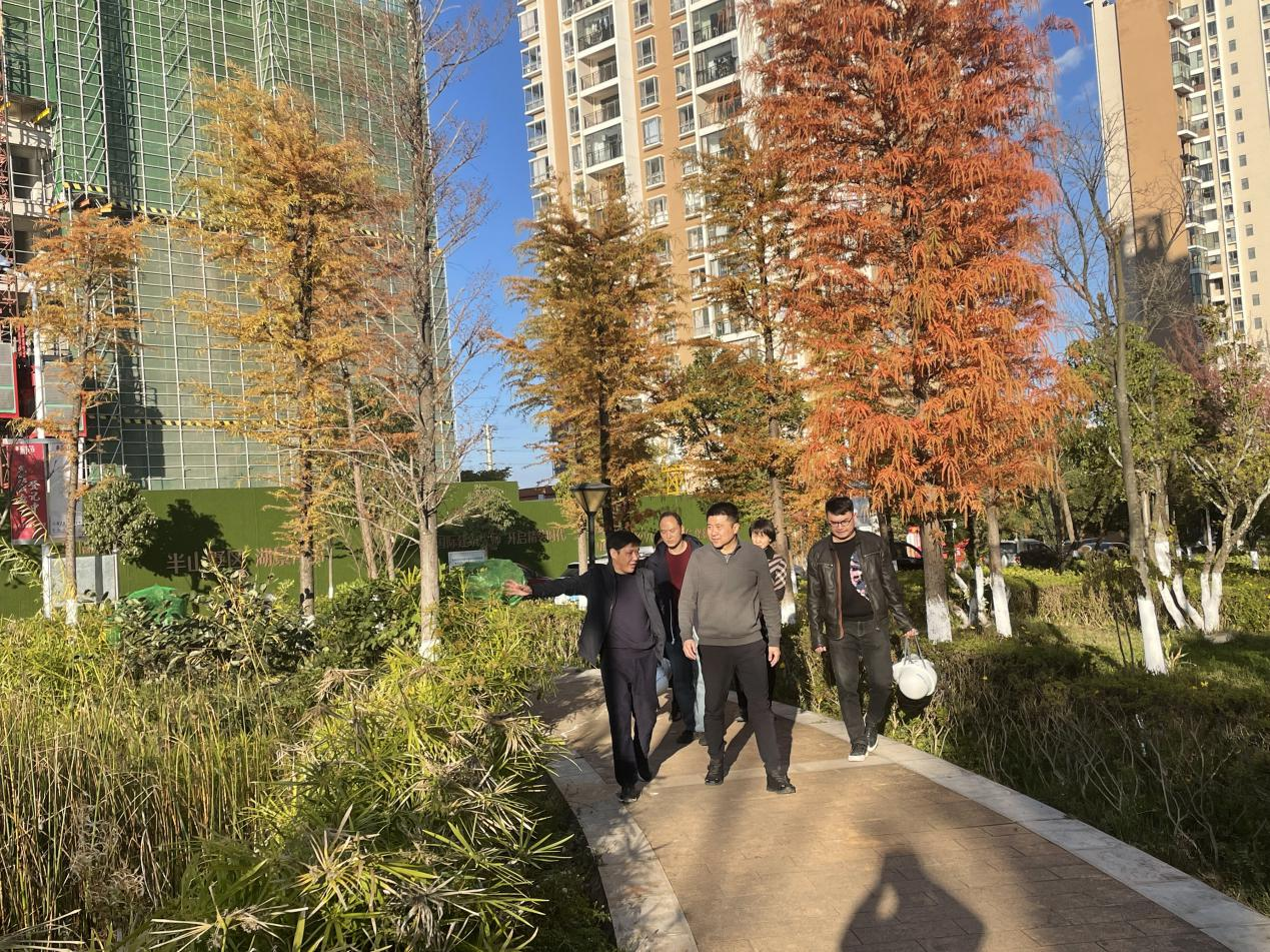 溥睿到安居和苑項目檢查指導