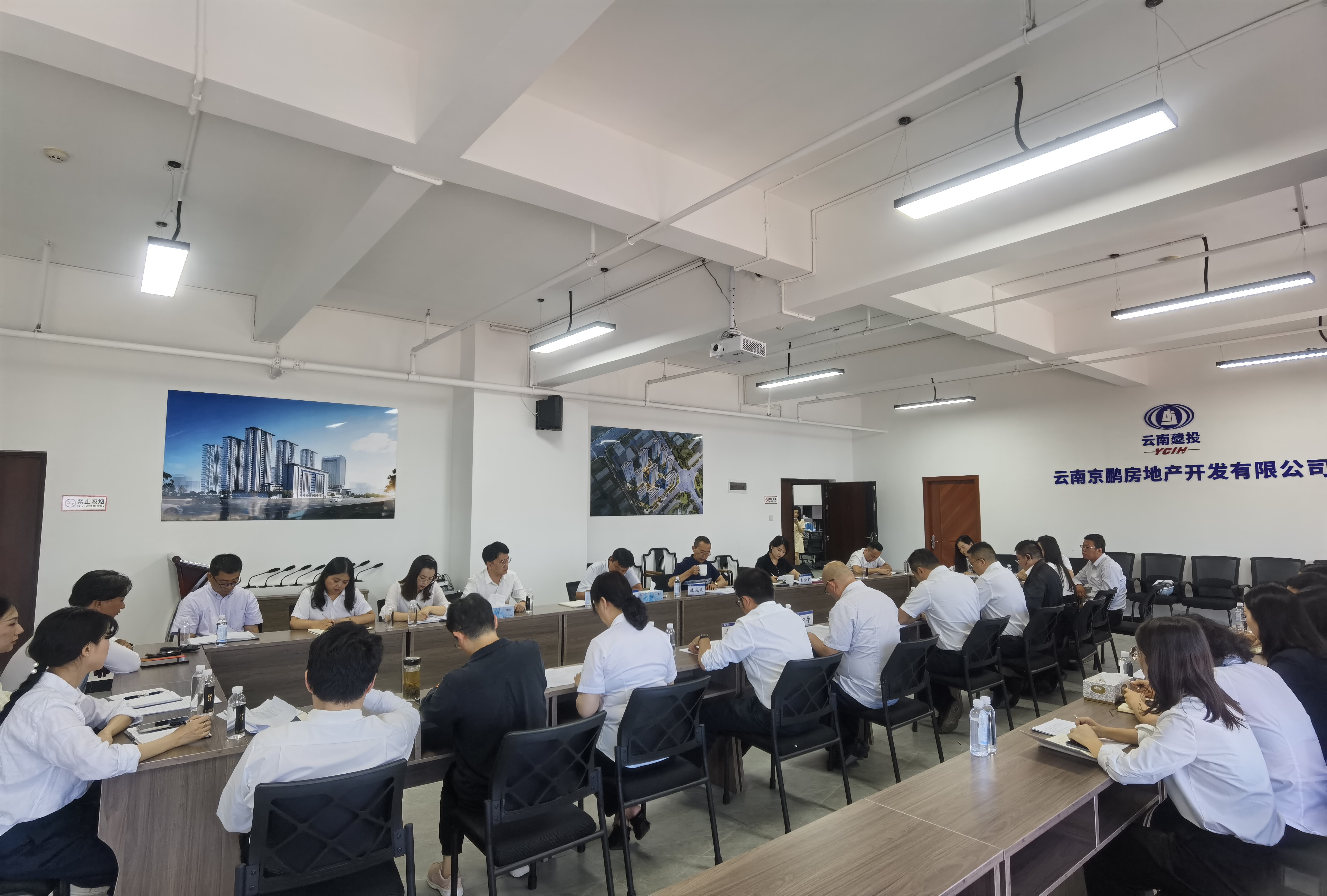 魏成凡率隊(duì)到京鵬公司項(xiàng)目調(diào)研